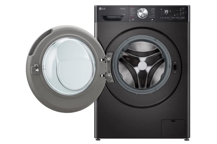 LG 13kg AI DD™ ezDispense™ Washing Machine + 10kg Dual Inverter Heat Pump™ Tumble Dryer Bundle, F4Y913BCTA1.FDV11